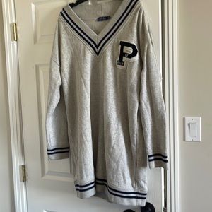 Polo sweater dress size large